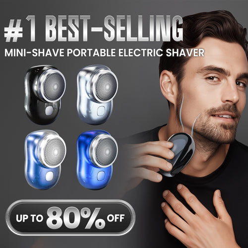 ⏰Last Day Promotion 70% OFF + FREE SHIPPING 🔥TLOPA® Mini-Shave Portable Electric Shaver